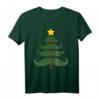 Herren Bart Schnurbart Tannenbaum Weihnachten 2020 Geschenk - Lustiges Xmas T-Shirt für Weihnachtsliebhaber & Familienmitglieder