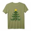 Herren Bart Schnurbart Tannenbaum Weihnachten 2020 Geschenk - Lustiges Xmas T-Shirt für Weihnachtsliebhaber & Familienmitglieder