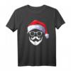 Lustiges Weihnachtsmann T-Shirt mit Hut, Sonnenbrille und Bart – Perfekt für Weihnachtsfeiern, Familie & Freunde