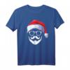 Lustiges Weihnachtsmann T-Shirt mit Hut, Sonnenbrille und Bart – Perfekt für Weihnachtsfeiern, Familie & Freunde