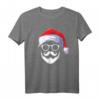 Lustiges Weihnachtsmann T-Shirt mit Hut, Sonnenbrille und Bart – Perfekt für Weihnachtsfeiern, Familie & Freunde
