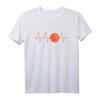 Basketball Herzschlag BBall Geschenk T-Shirt – Perfekt als Überraschung für Fans, Freunde, Brüder und Väter