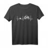 Herzschlag Traktor Trecker Landwirt Bauer EKG Geschenk T-Shirt – Lustiges Bauernhof Design für Herren, Damen & Kinder als Geschenkidee