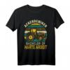 Bauer Geschenk Trecker Bachelor der harte Arbeit - Lustiges Agrar- und Landwirt T-Shirt für Geburtstag & Weihnachten