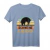 Schweine Flüsterer Lustiges Landwirt Bauern Ferkel T-Shirt – Vintage Geschenk für Tierliebhaber und Schweinezüchter