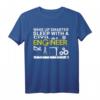 Cool Design Schlaf Mit Einem Bauingenieur T-Shirt - Hochwertiges, klassisch geschnittenes Berufs-T-Shirt mit doppeltem Saum