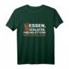 Essen - Schlafen - Hochklettern - Wiederholen T-Shirt – Perfektes Geschenk für Baumpfleger, Kletterer und Naturfreunde