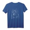 Belgischer Groenendael Hund Hundeportrait T-Shirt - Originelles Wilsigns Design für Hundeliebhaber & Züchter