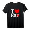I Love M.e Not Men Lustiges Feministisches Zitat T-Shirt – Perfektes Geschenk für Familie, Freunde & Anlässe