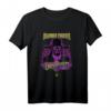 WWE Undertaker Deadman Forever Neon Poster T-Shirt - Offiziell lizenzierte Wrestling Bekleidung mit Leucht-Design