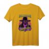 WWE Undertaker Deadman Forever Neon Poster T-Shirt - Offiziell lizenzierte Wrestling Bekleidung mit Leucht-Design