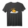 Gudetama Who Cares T-Shirt - Offiziell lizenzierte Sanrio Bekleidung für Fans & Japan-Kultur Enthusiasten