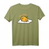 Gudetama Who Cares T-Shirt - Offiziell lizenzierte Sanrio Bekleidung für Fans & Japan-Kultur Enthusiasten