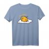Gudetama Who Cares T-Shirt - Offiziell lizenzierte Sanrio Bekleidung für Fans & Japan-Kultur Enthusiasten