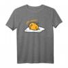 Gudetama Who Cares T-Shirt - Offiziell lizenzierte Sanrio Bekleidung für Fans & Japan-Kultur Enthusiasten