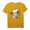Erdnüsse - Donut Coffee Snoopy T-Shirt – Offizielles Lizenzprodukt für Fans von Cartoon, Kaffee & Donuts