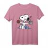 Erdnüsse - Donut Coffee Snoopy T-Shirt – Offizielles Lizenzprodukt für Fans von Cartoon, Kaffee & Donuts