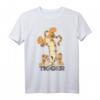 HapOwl Winnie the Pooh T-Shirt mit Tigger Bouncing - Offiziell Lizenzierte Vintage Disney Shirts für Männer, Frauen, Jungen & Mädchen