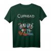 Cuphead & Mugman Don't Deal With The Devil Graphic T-Shirt - Offizielles Gaming Merch für Fans