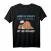 Ich Schlafe Faultier Schlafen - Lustiges Schlafanzug T-Shirt für Langschläfer und Faultier-Fans, perfektes Geschenk für Entspannung und Humor