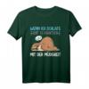 Ich Schlafe Faultier Schlafen - Lustiges Schlafanzug T-Shirt für Langschläfer und Faultier-Fans, perfektes Geschenk für Entspannung und Humor