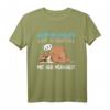 Ich Schlafe Faultier Schlafen - Lustiges Schlafanzug T-Shirt für Langschläfer und Faultier-Fans, perfektes Geschenk für Entspannung und Humor