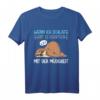 Ich Schlafe Faultier Schlafen - Lustiges Schlafanzug T-Shirt für Langschläfer und Faultier-Fans, perfektes Geschenk für Entspannung und Humor