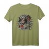 HapOwl Totenkopf Floral T-Shirt - Authentisches Lizenzprodukt für einen stylischen Geburtstag