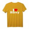 Ich liebe Heart Harry T-Shirt – Zeigen Sie Ihre Liebe zu Harry Potter in weißer Textversion