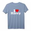 Ich liebe Heart Harry T-Shirt – Zeigen Sie Ihre Liebe zu Harry Potter in weißer Textversion
