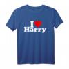 Ich liebe Heart Harry T-Shirt – Zeigen Sie Ihre Liebe zu Harry Potter in weißer Textversion