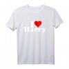 Ich liebe Heart Harry T-Shirt – Zeigen Sie Ihre Liebe zu Harry Potter in weißer Textversion