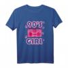 90s Girl Retro 90er Party T-Shirt - Stylisches 1990er Outfit für Damen & Mädchen, Geschenkidee für 90er-Fans