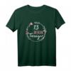 13. Geburtstag Mädchen T-Shirt - Lustiges Blumenkranz Design mit '13 Official Teenager' für den perfekten Geburtstagsgruß