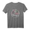 13. Geburtstag Mädchen T-Shirt - Lustiges Blumenkranz Design mit '13 Official Teenager' für den perfekten Geburtstagsgruß