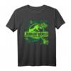 Jurassic World Green Jungle Logo T-Shirt - Offiziell Lizenzierte Dinosaurier Fanbekleidung