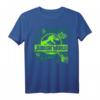 Jurassic World Green Jungle Logo T-Shirt - Offiziell Lizenzierte Dinosaurier Fanbekleidung