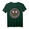 Trendiges Retro Smiley-Gesicht T-Shirt in Rosa mit Leopardenmuster für Jungen und Mädchen – Originelle Mode für Schule, Freizeit & Geschenke
