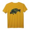 Karpfen Shirt T-Shirt Geschenk mit Tarnmuster für Angler – Perfekt für Fischer, Angeln und Outdoor-Abenteuer