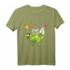 Kinder 4. Geburtstag Dino T-Shirt mit Grafik - Atmungsaktives Baumwoll Jersey, Lustiges Geburtstagsoutfit für Kinder