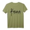 Karma regelt das schon T-Shirt – Lustiges Spirituelles Geschenk für Yoga, Buddhismus & Meditation zum Geburtstag & Weihnachten