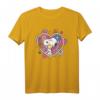 HapOwl T-Shirt mit Herzblumen - Offizielles Lizenzprodukt für Feier & Geschenk