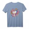 HapOwl T-Shirt mit Herzblumen - Offizielles Lizenzprodukt für Feier & Geschenk