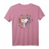 HapOwl T-Shirt mit Herzblumen - Offizielles Lizenzprodukt für Feier & Geschenk