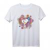 HapOwl T-Shirt mit Herzblumen - Offizielles Lizenzprodukt für Feier & Geschenk