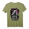 Der Hexer Geralt Splash Weißer Wolf T-Shirt - Official Witcher Lizenzprodukt mit langlebigem Digitaldruck