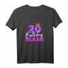 Damen 20. Geburtstag Königin Krone Geschenk - Perfektes Geburtstags T-Shirt für Frauen zum 20. Geburtstag
