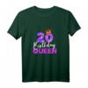 Damen 20. Geburtstag Königin Krone Geschenk - Perfektes Geburtstags T-Shirt für Frauen zum 20. Geburtstag