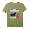 Kinder Polizei T-Shirt zum 4. Geburtstag - Lustiges Geschenk für Jungen mit Polizeiauto und Sirene