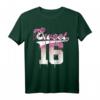 Sweet 16 Geburtstag T-Shirt für Teenager - Jahrgang 2007 Outfit als Überraschung für Mädchen und Jungs zum 16. Geburtstag
